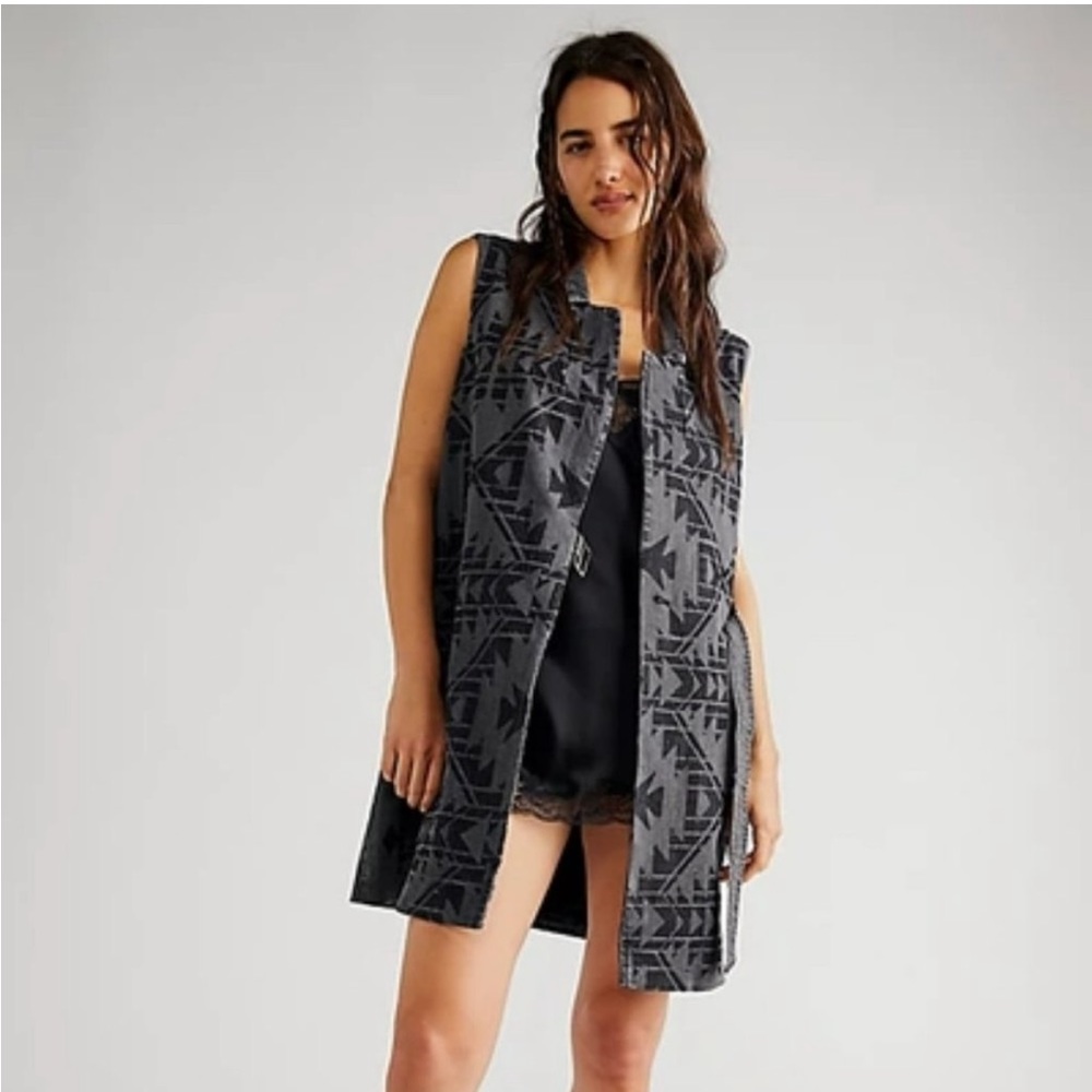Free People Clash Vest/Mini Dress size XS